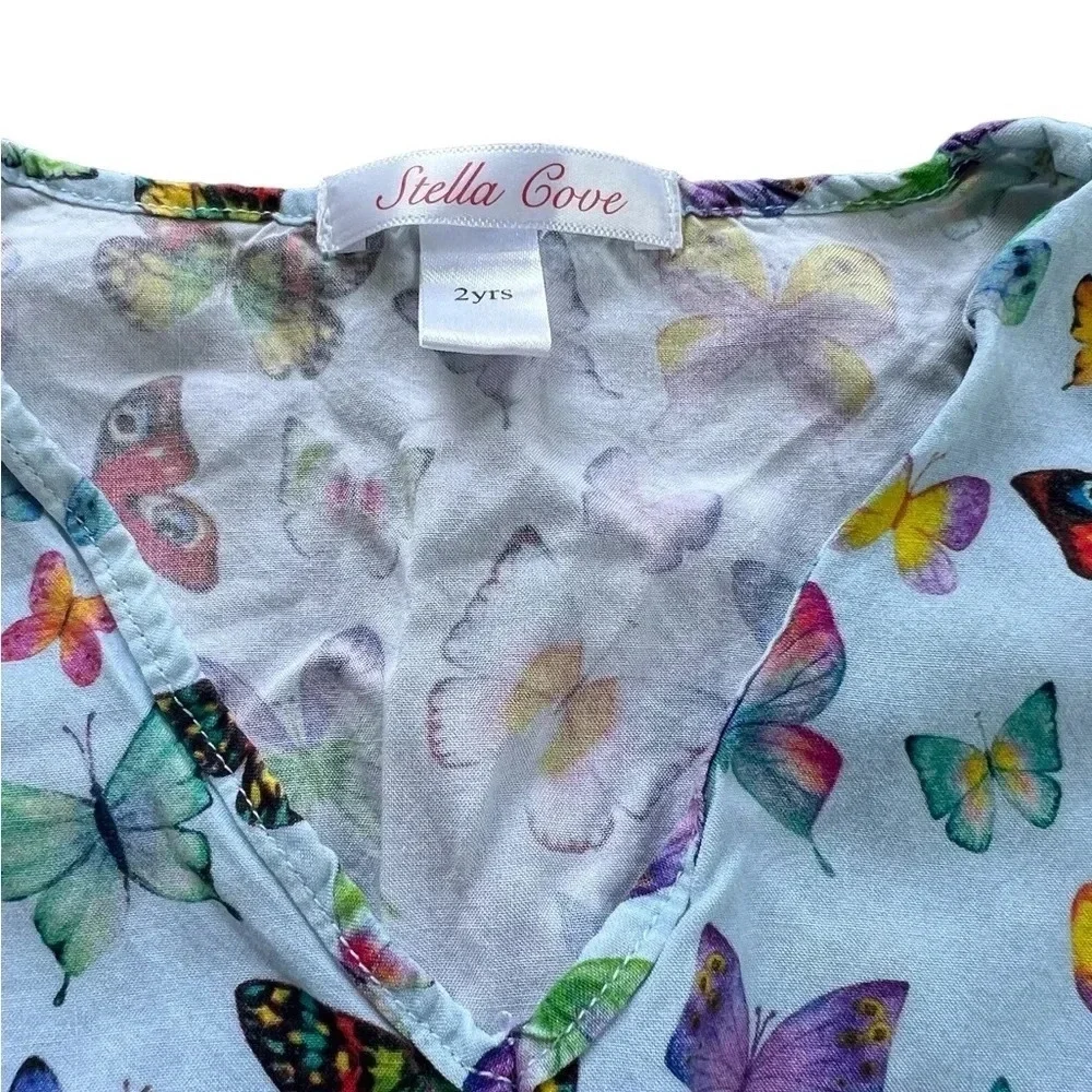Stella Cove butterfly swimsuit coverup‎ 2